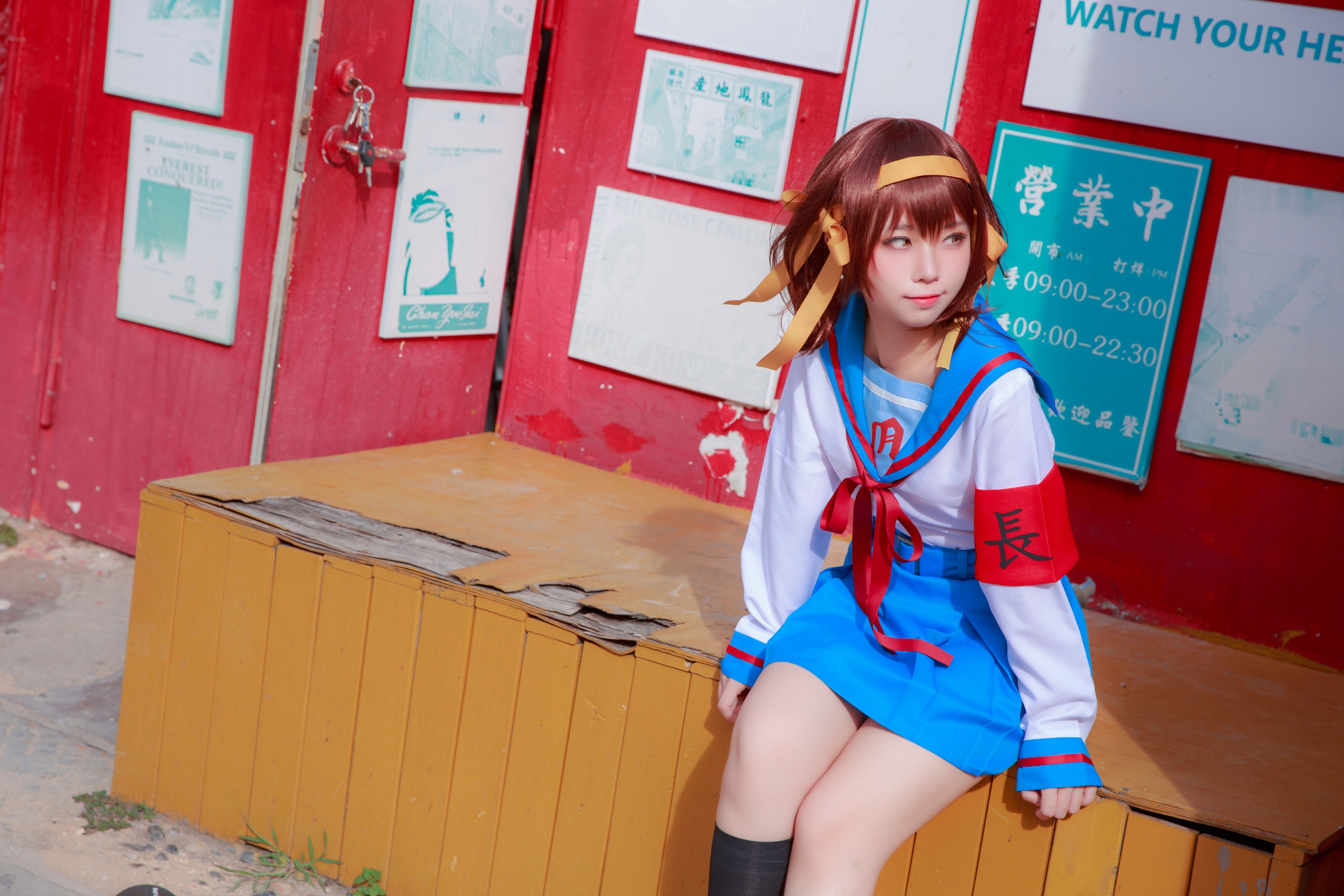 图片[1]-G44不会受伤 – NO.072 凉宫 制服 [20P]-XikXak